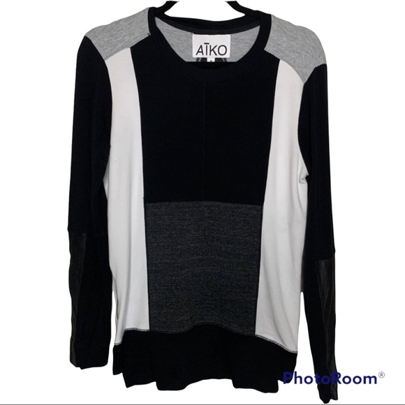 AIKO Danae Colorblock Sweatshirt - Picture 3 of 8